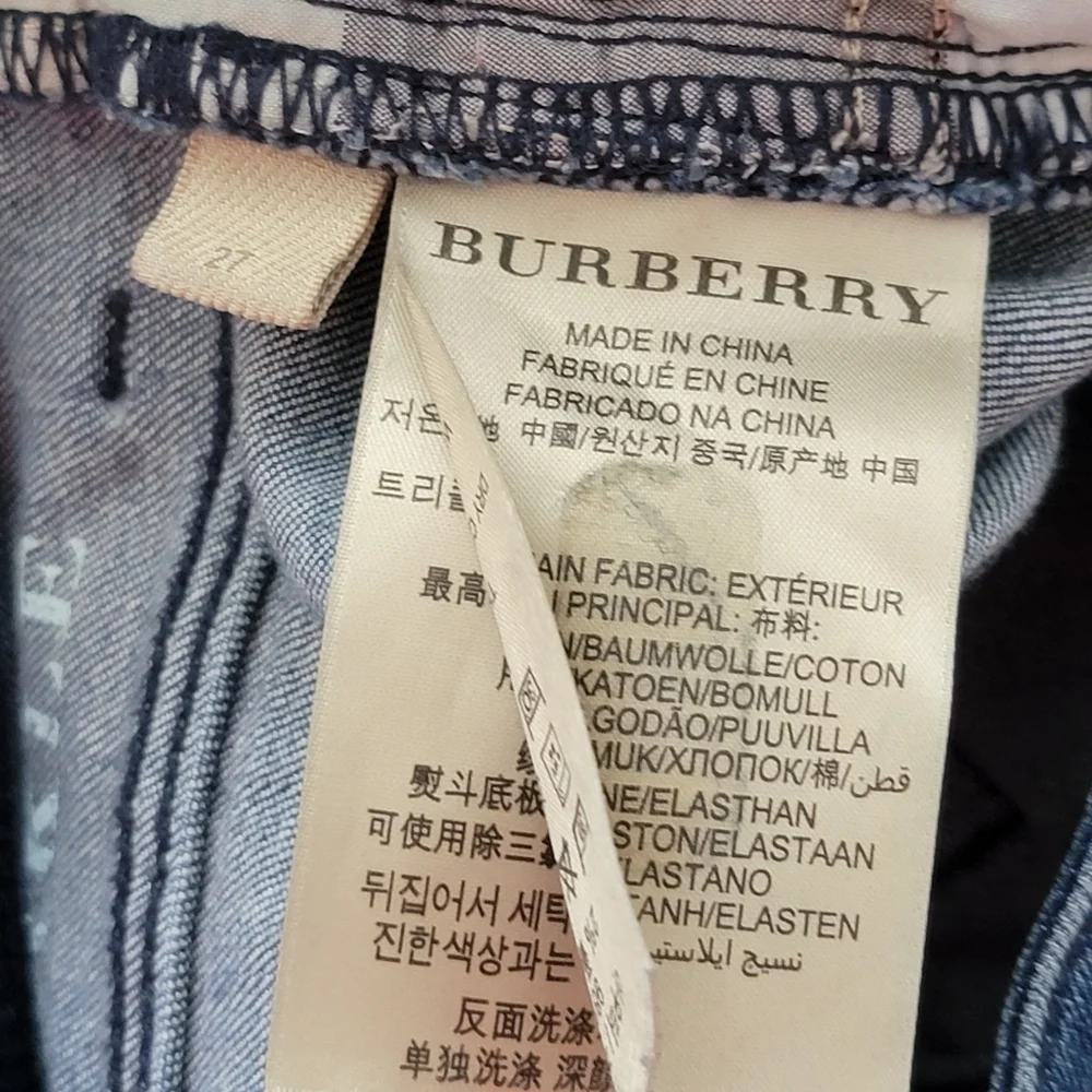 Burberry Brit Westbourne Skinny Ankle Jeans - Picture 13 of 13